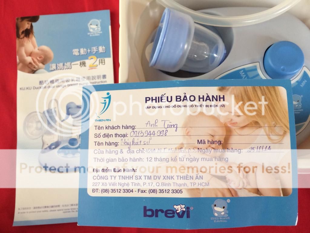 Thanh lý máy hút sữa mới 98%, còn bảo hành 9 tháng - 2