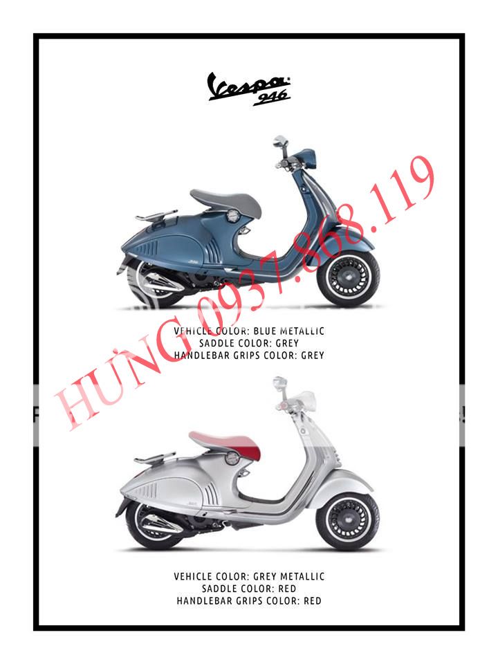 xe Piaggio - Vespa GIÁ GỐC , Lãi Suất 0 ĐỒNG - 11