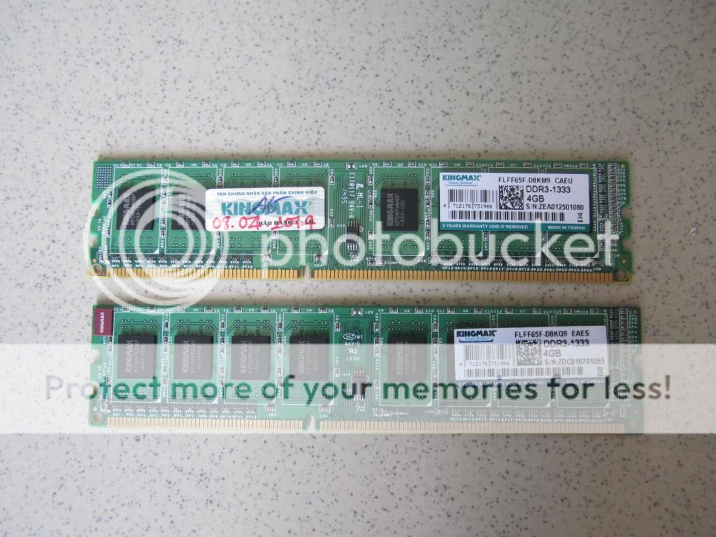 Ram ddr3 2G 4G có tản nhiệt giá tốt - 1